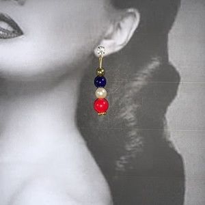 New Handcrafted 🇺🇸 Red-White-Blue Earrings